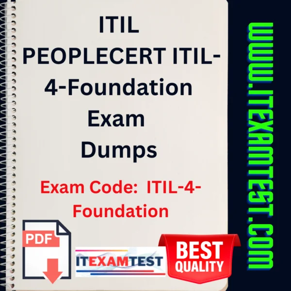 ITIL 4 Foundation